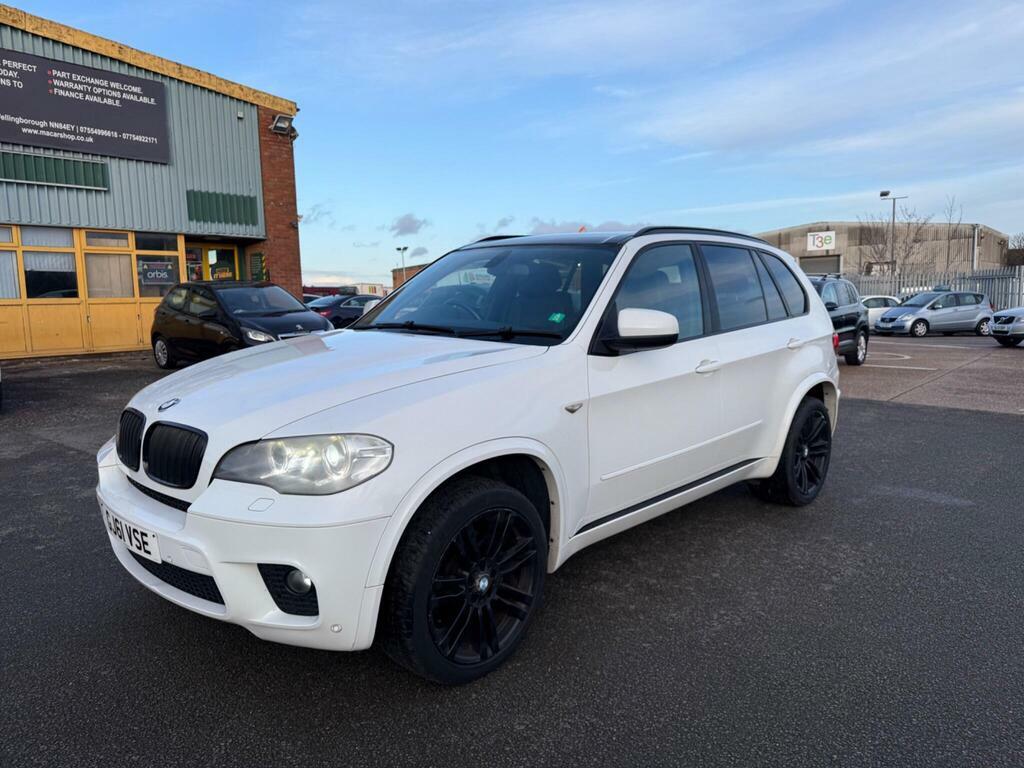 BMW X5 3.0 30D M Sport Steptronic Xdrive Euro 5 GJ61VSE White #2