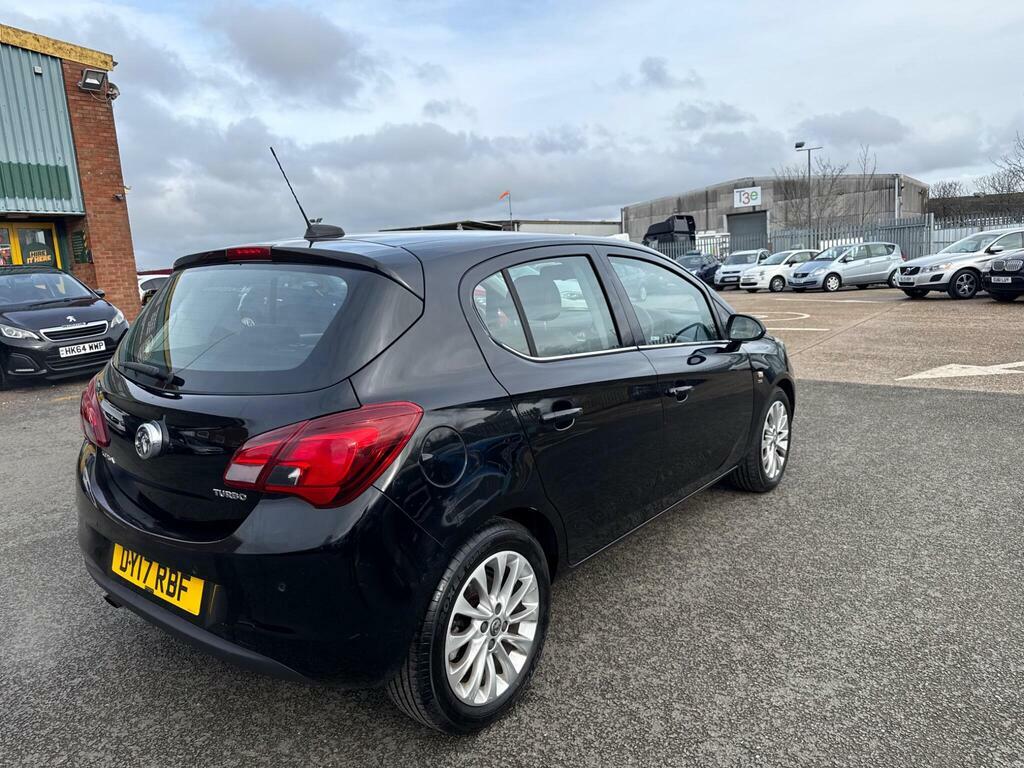 Vauxhall Corsa 1.4I Turbo Ecoflex Se Euro 6 S S DY17RBF Black #4