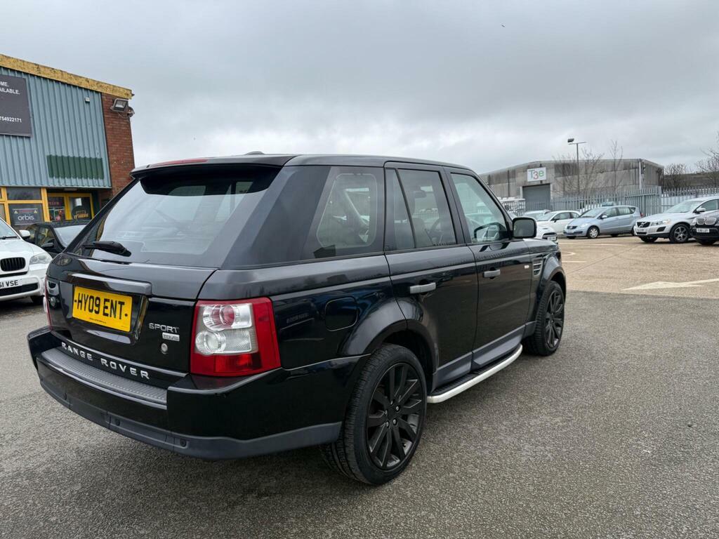 Land Rover Range Rover Sport 3.6 Td V8 Hse Station Wagon HY09ENT Black #4