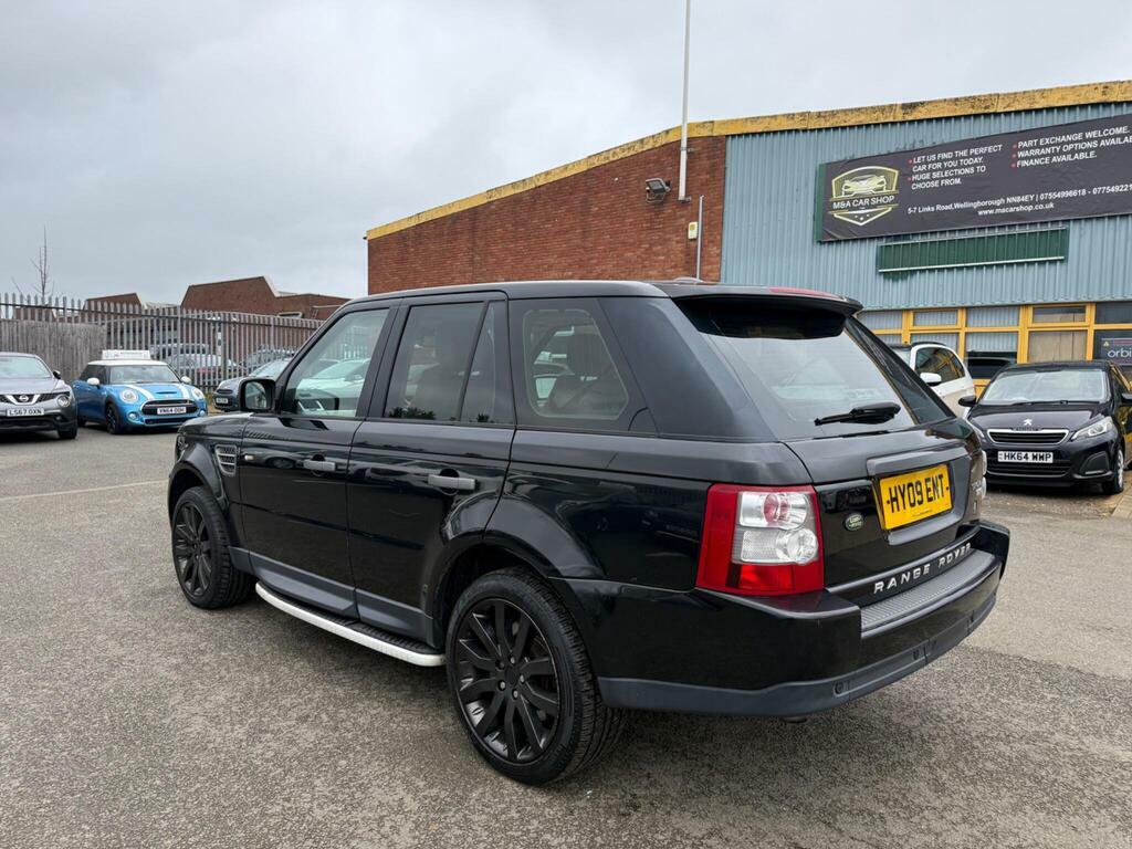 Land Rover Range Rover Sport 3.6 Td V8 Hse Station Wagon HY09ENT Black #5