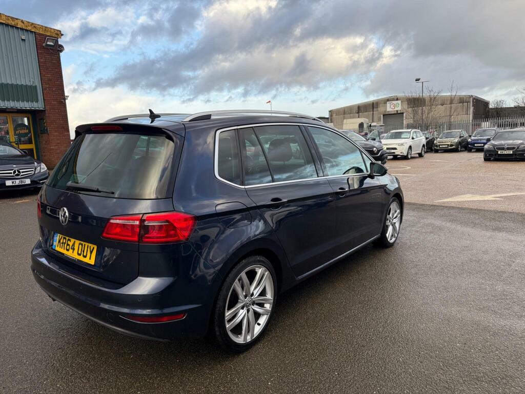 Volkswagen Golf SV 2.0 Tdi Bluemotion Tech Gt Dsg Euro 6 S S KR64OUY Blue #4