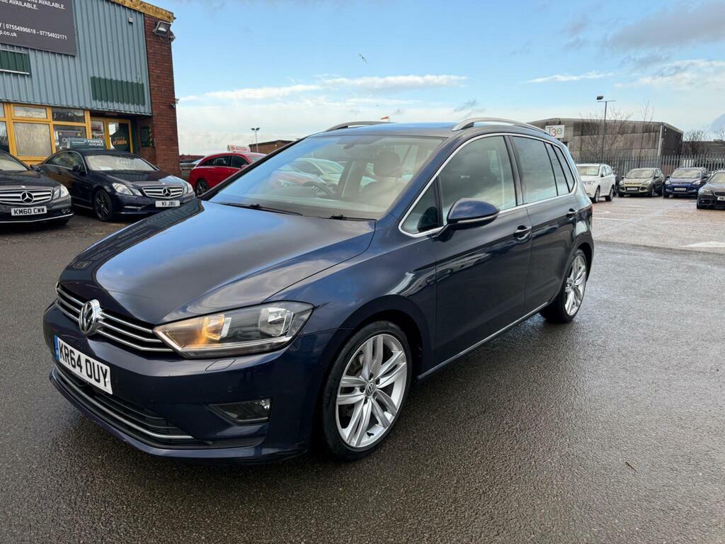 Volkswagen Golf SV 2.0 Tdi Bluemotion Tech Gt Dsg Euro 6 S S KR64OUY Blue #2