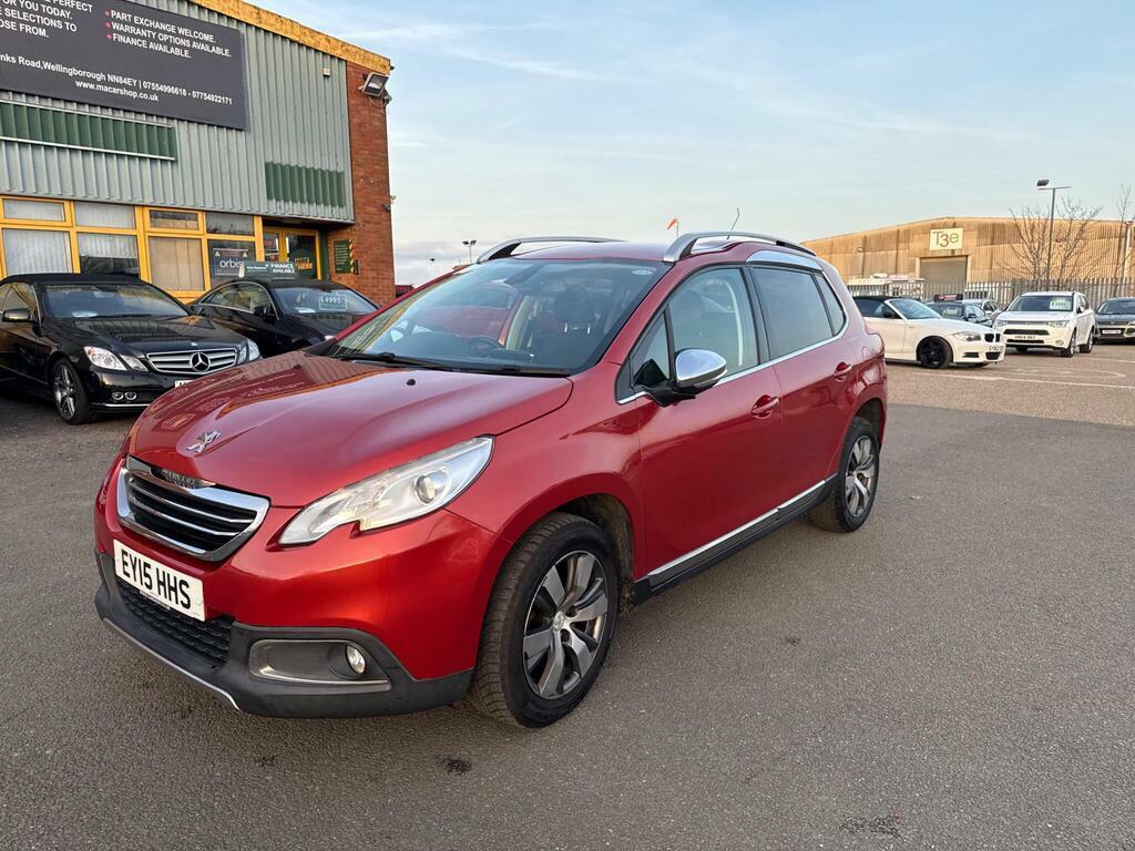 Peugeot 2008 1.6 E-hdi Allure Euro 5 S S EY15HHS Red #2