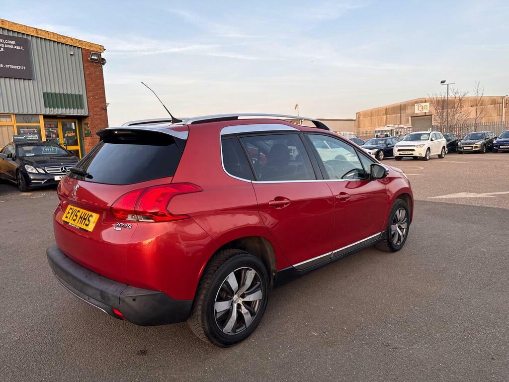 Peugeot 2008 1.6 E-hdi Allure Euro 5 S S EY15HHS Red #4