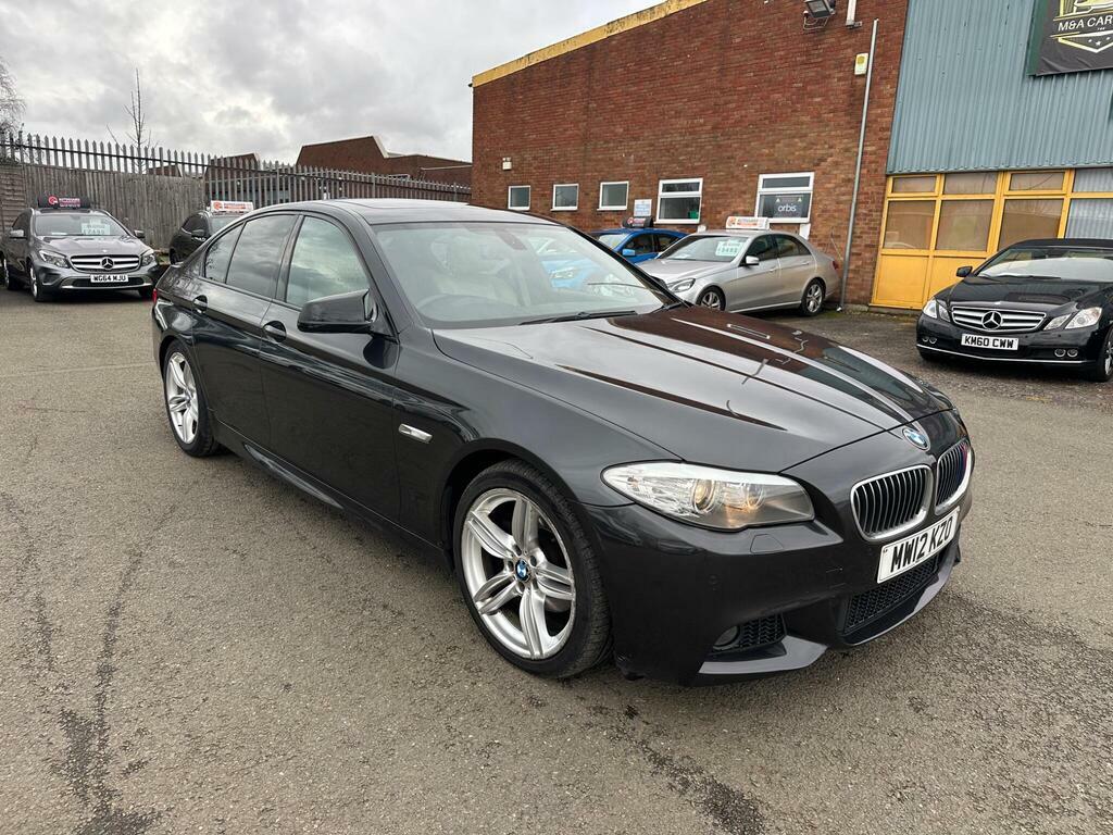 BMW 5 Series 2.0 520D M Sport Steptronic Euro 5 S S Grey