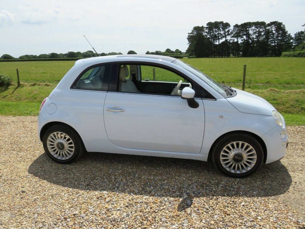 Fiat 500 1.2 Lounge PE58OYL Blue #2