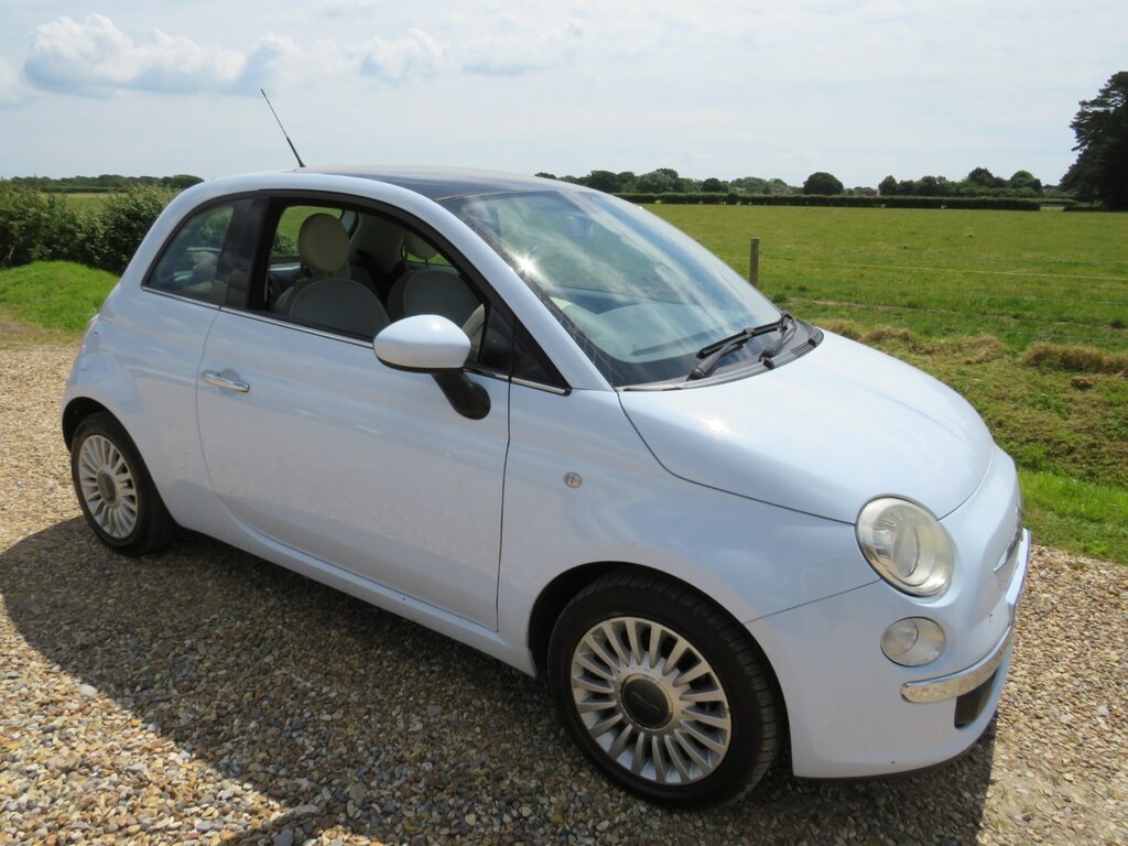 Fiat 500 1.2 Lounge PE58OYL Blue #3