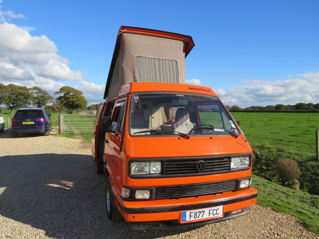 Volkswagen Campervan 1.9 Tdi Pop Top Campervan Blue #28