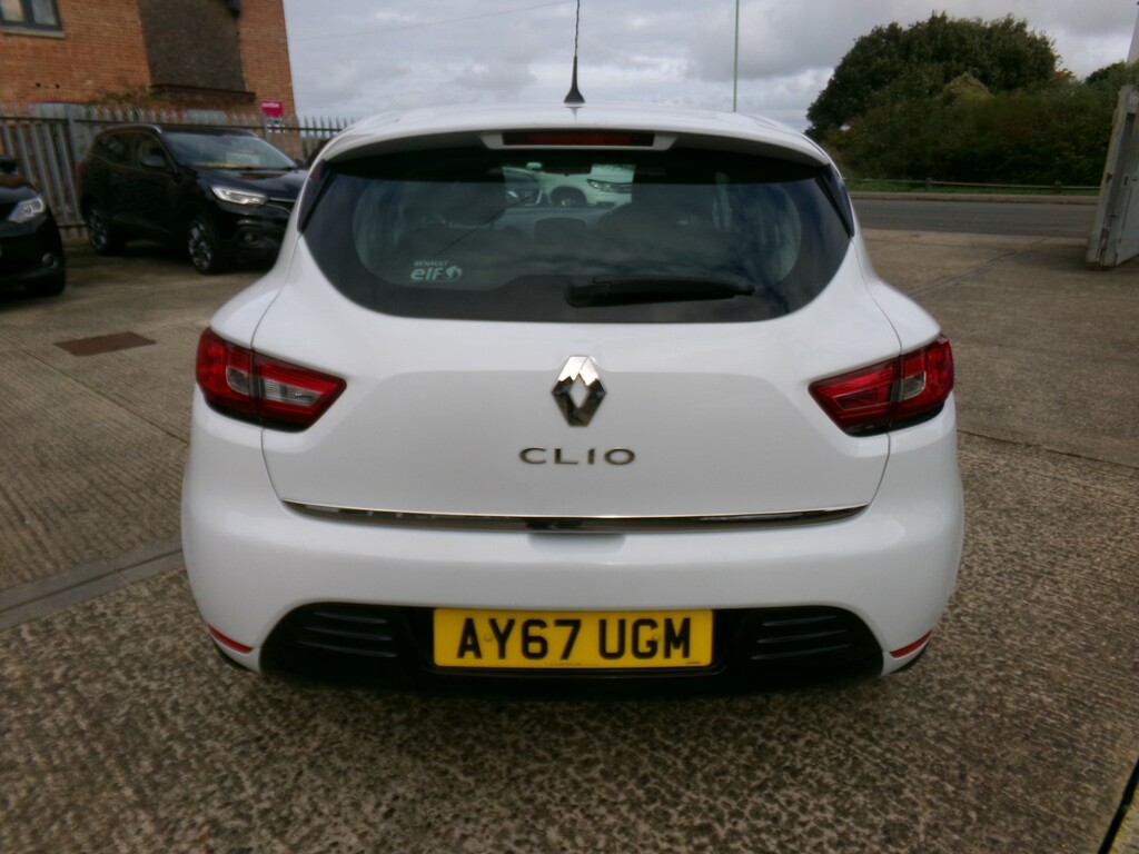 Renault Clio Hatchback 1.2 Dynamique Nav 1.2 16V 75 2018 AY67UGM White #6