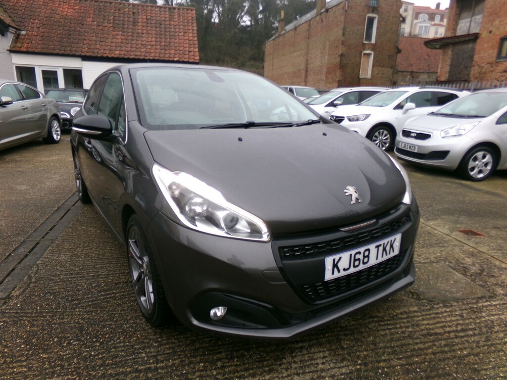 Peugeot 208 Hatchback 1.2 Puretech Gpf Gt Line 2019 Grey