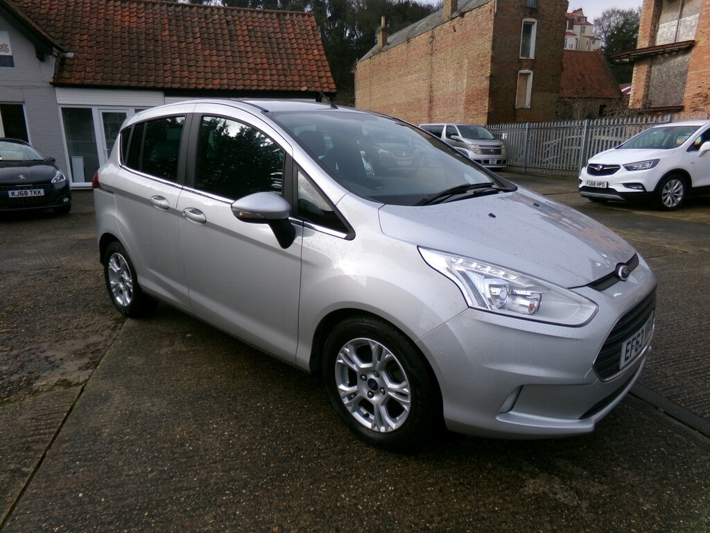 Ford B-Max Mpv 1.6 Zetec 2014 Silver #2