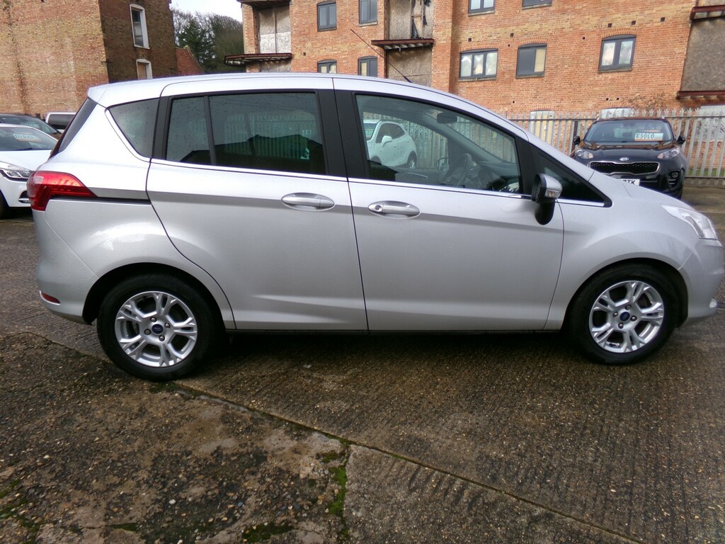 Ford B-Max Mpv 1.6 Zetec 2014 Silver #3