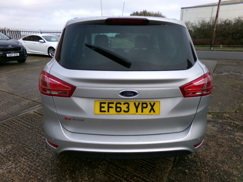 Ford B-Max Mpv 1.6 Zetec 2014 Silver #6