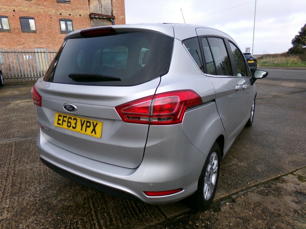 Ford B-Max Mpv 1.6 Zetec 2014 Silver #5