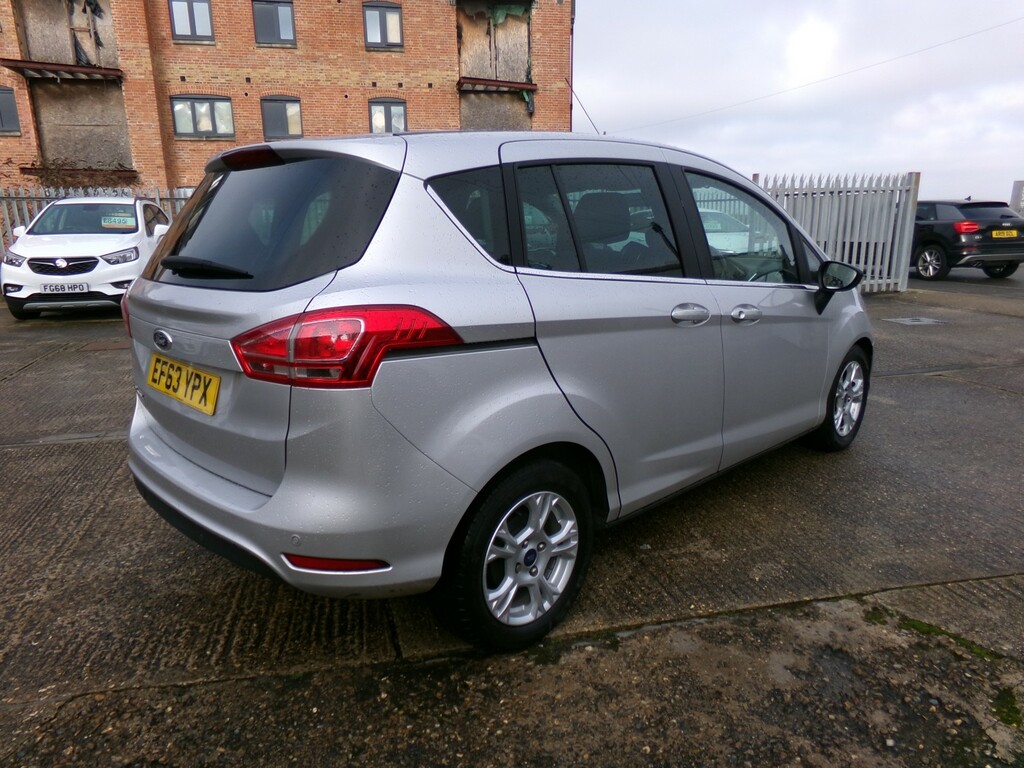 Ford B-Max Mpv 1.6 Zetec 2014 Silver #4
