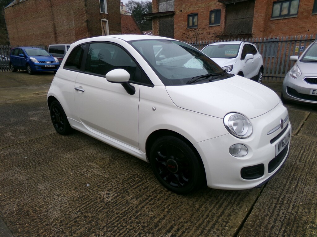 Fiat 500 Hatchback 1.2 S 2013 WV63AHA White #2