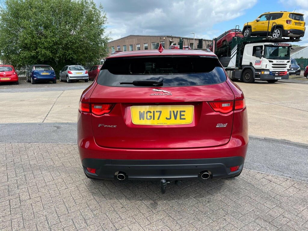 Jaguar F-Pace Suv 2.0 D240 R-sport Awd Euro 6 Ss 20 WG17JVE Red #5