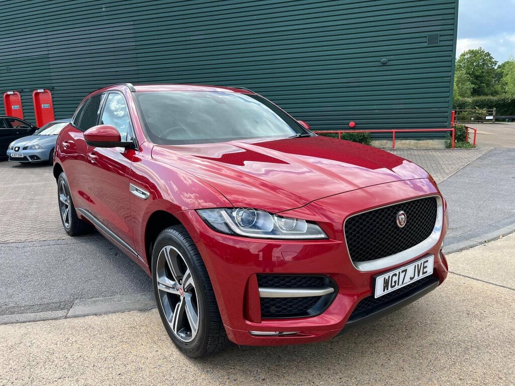 Jaguar F-Pace Suv 2.0 D240 R-sport Awd Euro 6 Ss 20 Red
