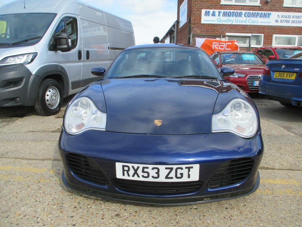 Porsche 911 Convertible 3.6 996 Turbo Cabriolet Awd 2003 Blue #6