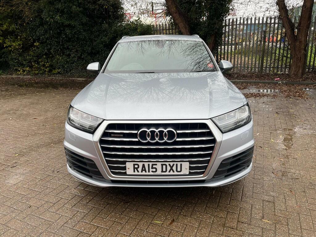 Audi Q7 Suv 3.0 Tdi V6 S Line Tiptronic Quattro Euro 6 S RA15DXU Silver #2