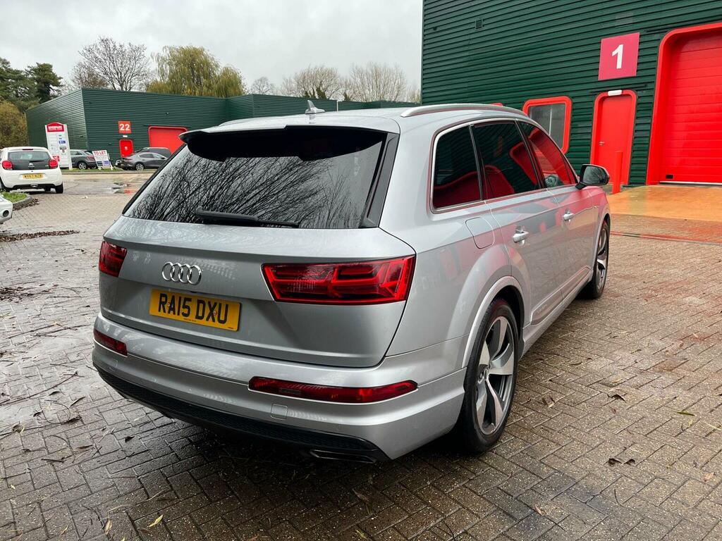 Audi Q7 Suv 3.0 Tdi V6 S Line Tiptronic Quattro Euro 6 S RA15DXU Silver #6