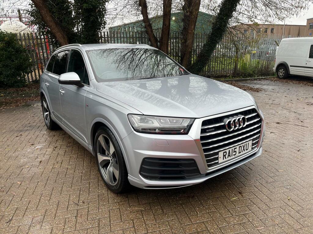 Audi Q7 Suv 3.0 Tdi V6 S Line Tiptronic Quattro Euro 6 S Silver