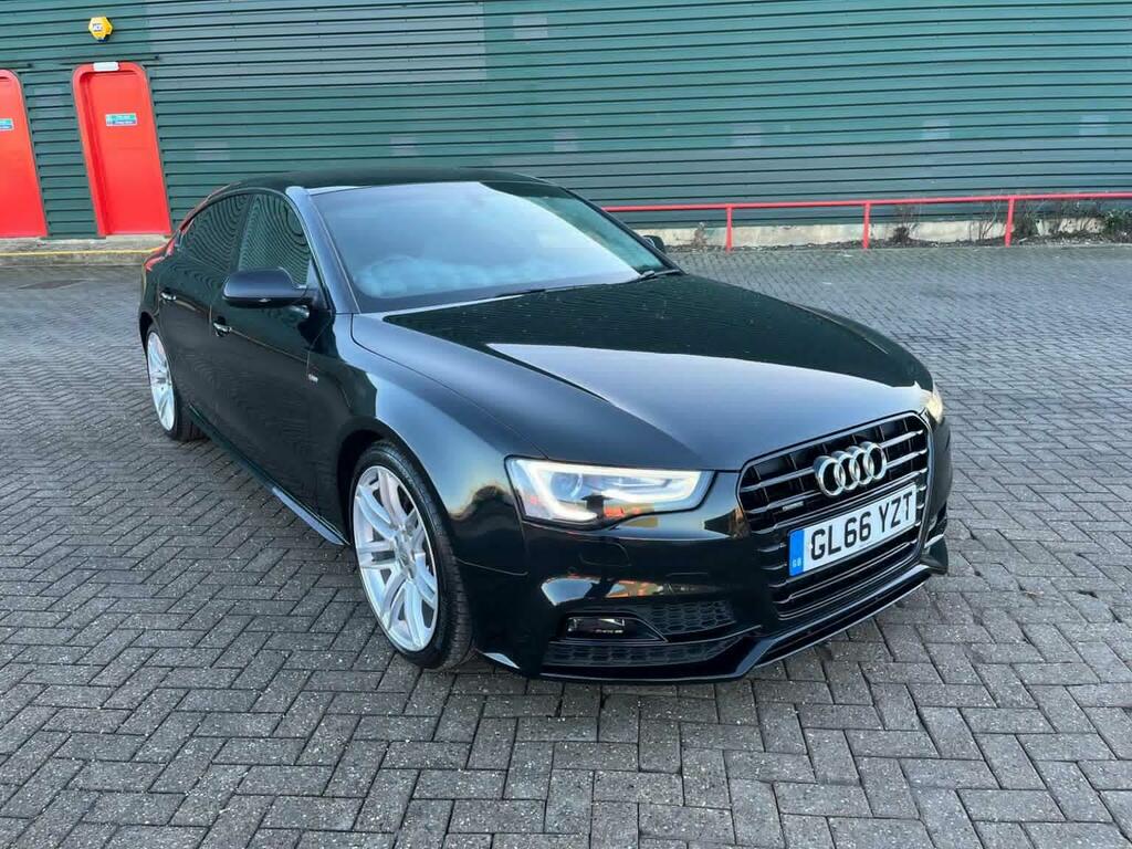 Audi A5 Hatchback 2.0 Tdi Black Edition Plus Sportback S T Black