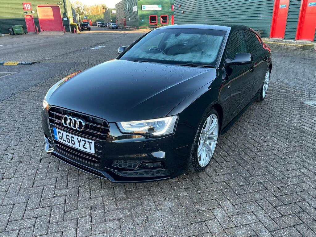 Audi A5 Hatchback 2.0 Tdi Black Edition Plus Sportback S T Black #3