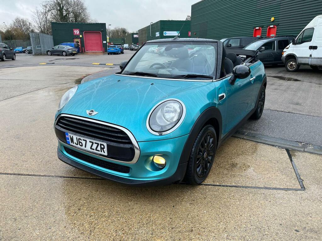 Mini Convertible Convertible 1.5 Cooper Euro 6 Ss 201767 WJ67ZZR Blue #3