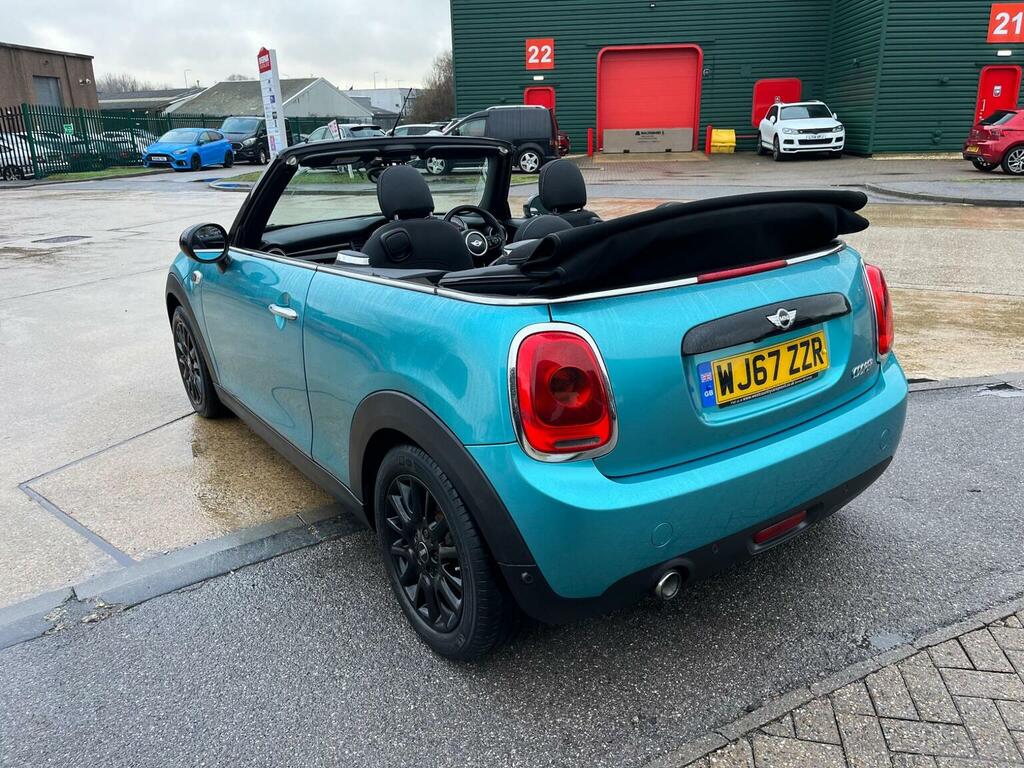 Mini Convertible Convertible 1.5 Cooper Euro 6 Ss 201767 WJ67ZZR Blue #4