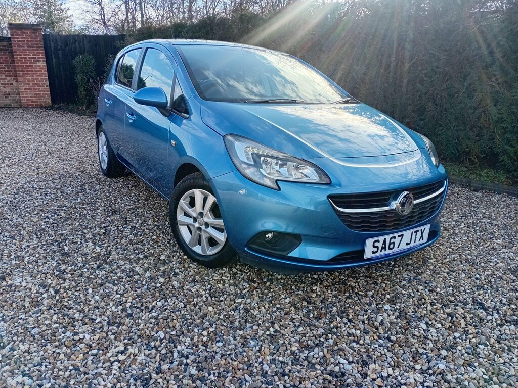 Vauxhall Corsa 1.4I Ecoflex Design Hatchback Eu SA67JTX Blue #2