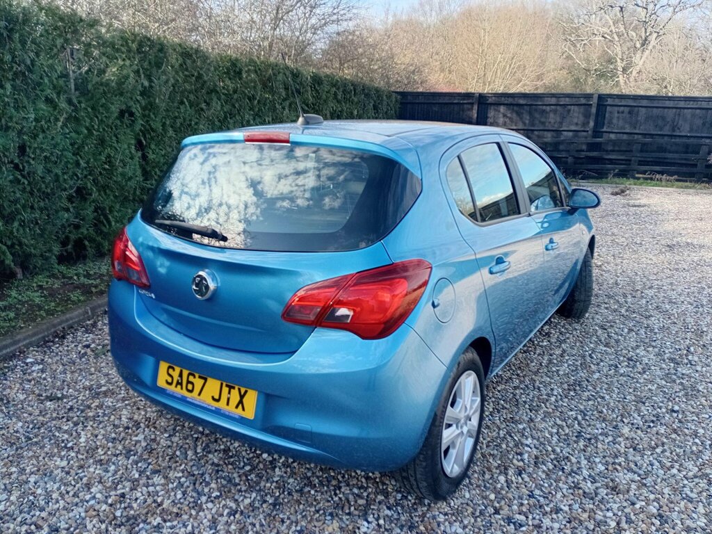 Vauxhall Corsa 1.4I Ecoflex Design Hatchback Eu SA67JTX Blue #4