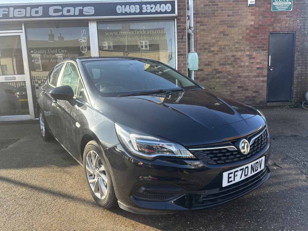 Vauxhall Astra Hatchback 1.5 Turbo D Se 2020 Black #3