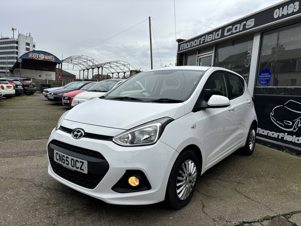 Hyundai I10 Hatchback 1.0 Se 2015 CN65OCZ White #3