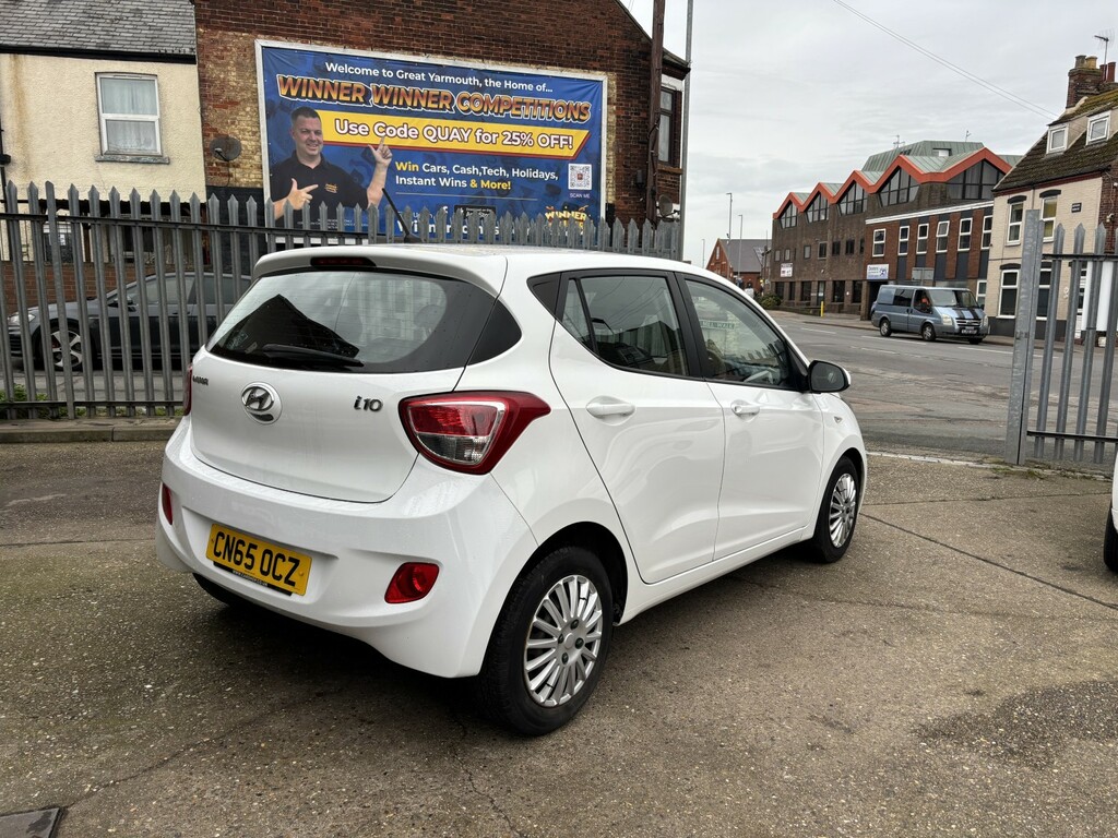Hyundai I10 Hatchback 1.0 Se 2015 CN65OCZ White #6
