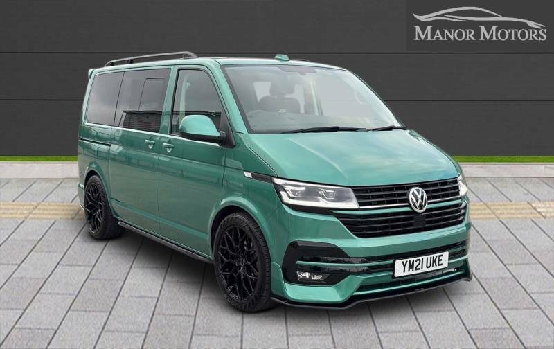 Volkswagen Transporter 2.0 Tdi T30 Highline Kombi Dsg Fwd Swb Euro 6 Ss Green #4
