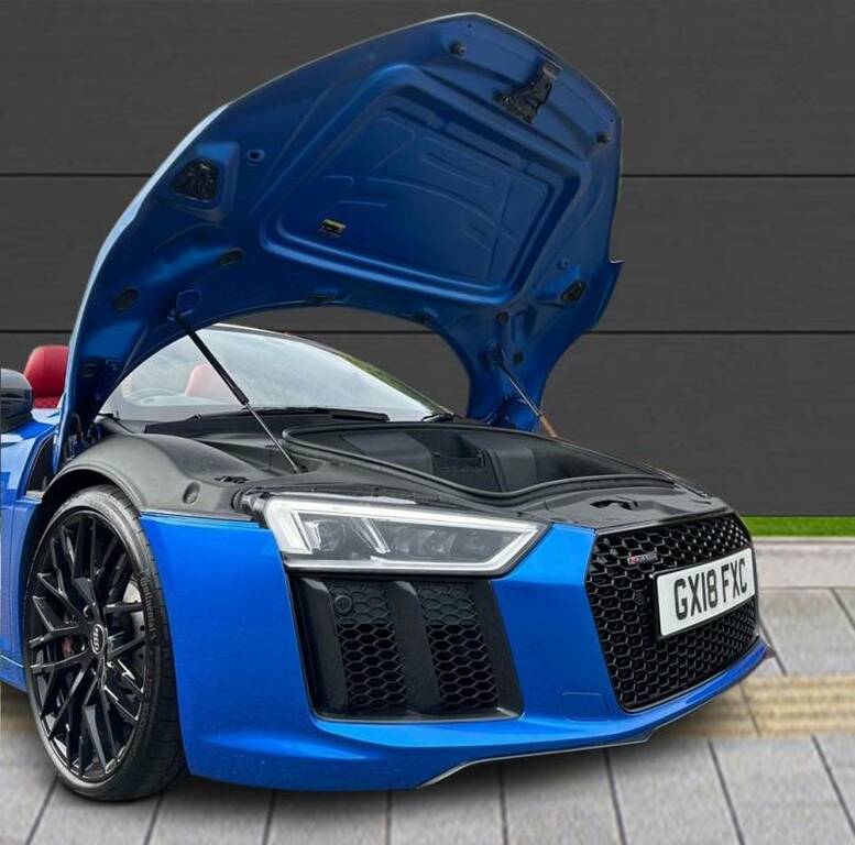Audi R8 5.2 Fsi V10 Spyder S Tronic Quattro Euro 6 Ss 2 Blue #5