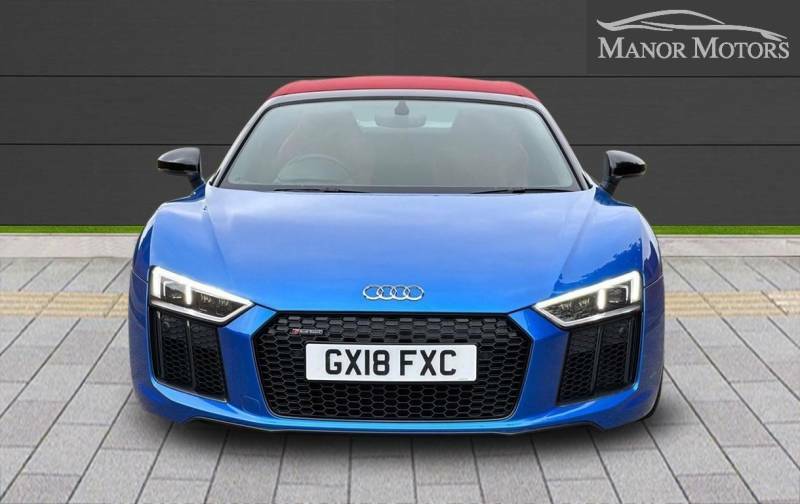 Audi R8 5.2 Fsi V10 Spyder S Tronic Quattro Euro 6 Ss 2 Blue #2