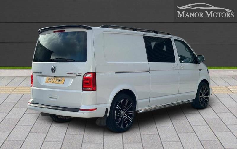 Volkswagen Transporter 2.0 Bitdi T32 Bluemotion Tech Highline Kombi Dsg 4 RE17HWR White #6