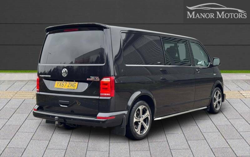 Volkswagen Transporter Sportline 2.0 Bitdi T32 Sportline Crew Van Double Cab Di Black #6