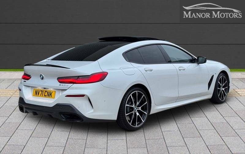 BMW 8 Series Gran Coupe 3.0 840D Mht M Sport Steptronic Xdrive Euro 6 Ss White #3