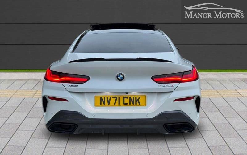 BMW 8 Series Gran Coupe 3.0 840D Mht M Sport Steptronic Xdrive Euro 6 Ss White #4