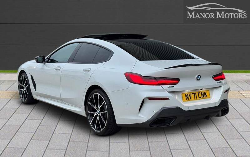 BMW 8 Series Gran Coupe 3.0 840D Mht M Sport Steptronic Xdrive Euro 6 Ss White #5