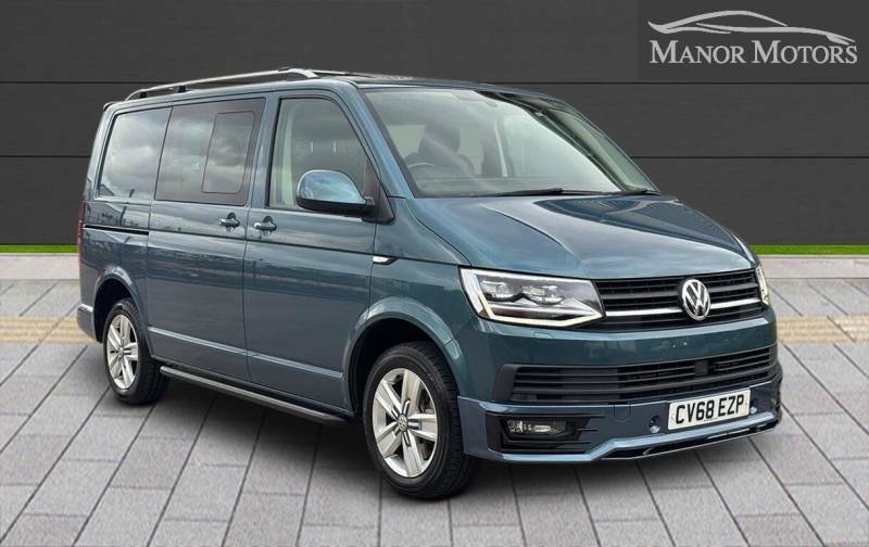 Volkswagen Transporter 2.0 Bitdi T32 Bluemotion Tech Highline Kombi Dsg F Green