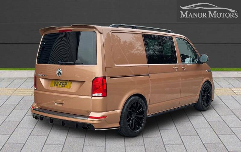 Volkswagen Transporter 2.0 Tdi T32 Highline Kombi Dsg Fwd Swb Euro 6 Ss Y2FEP Brown #6