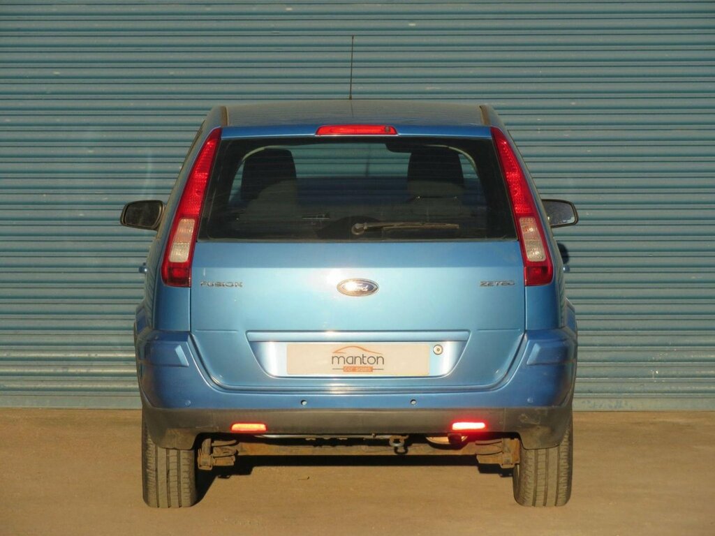Ford Fusion 1.6 Zetec Hpi Clear Full Service History 48 00 Blue #6
