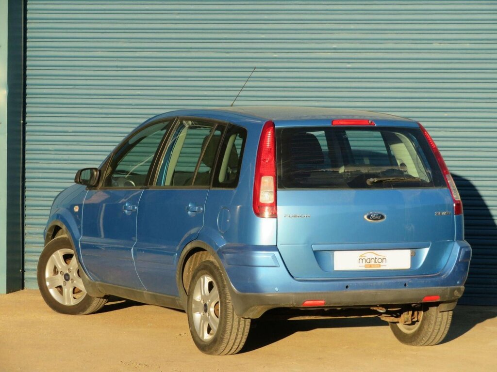 Ford Fusion 1.6 Zetec Hpi Clear Full Service History 48 00 Blue #5