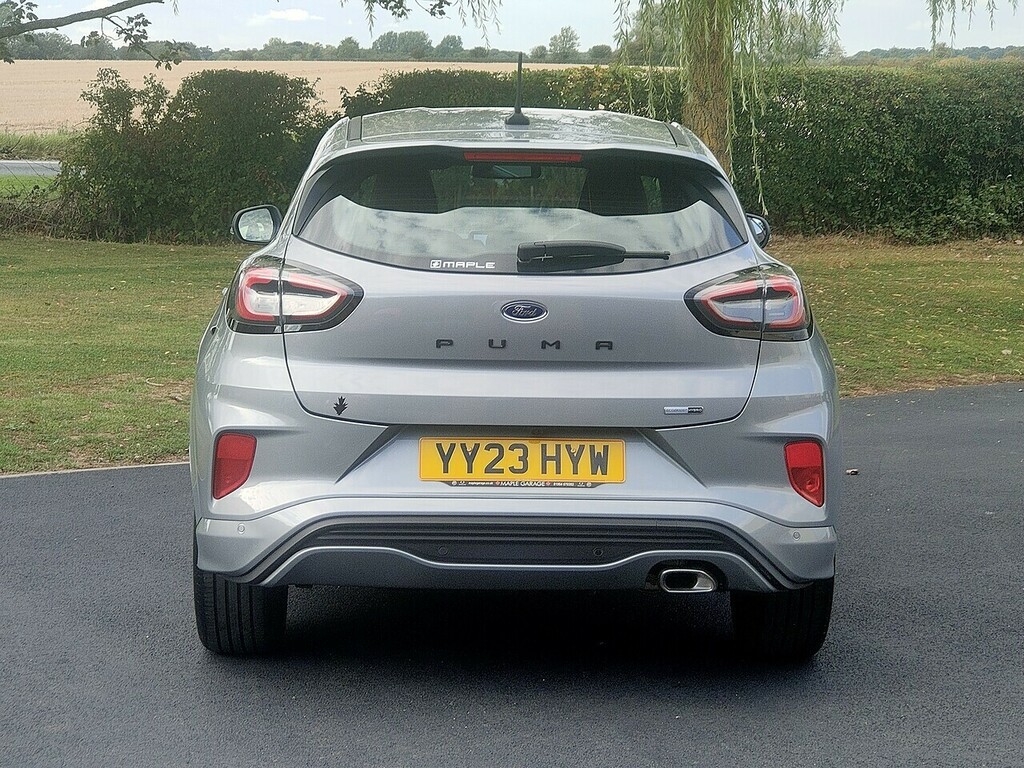 Ford Puma Ecoboost Mhev St-line YY23HYW Silver #5