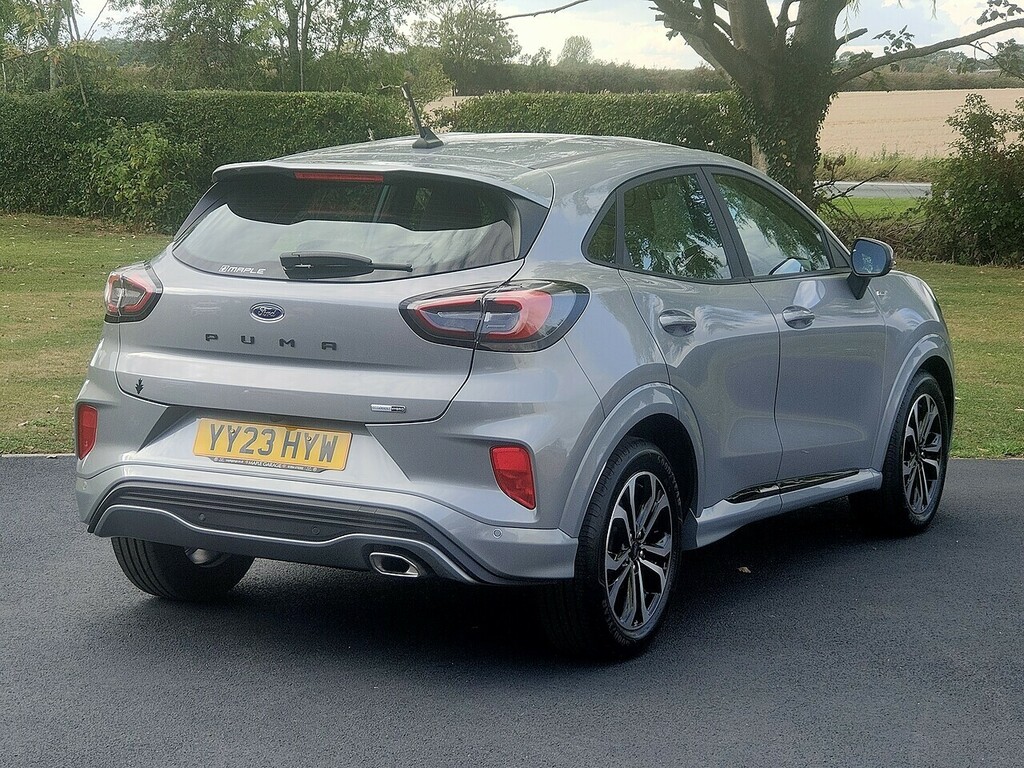 Ford Puma Ecoboost Mhev St-line YY23HYW Silver #6