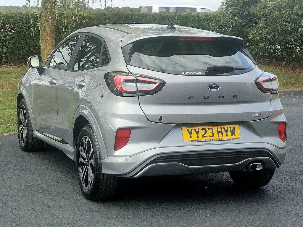Ford Puma Ecoboost Mhev St-line YY23HYW Silver #4